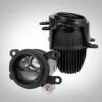 Projector fog lamp product image showcasing optical lens design for automotive lighting applications