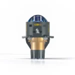 Three Eye laser projector lens designed for automotive headlight applications, featuring eye-style laser lighting elements