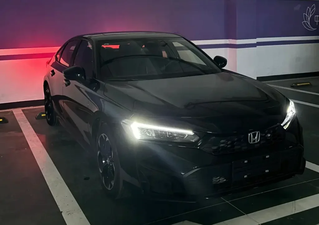 هوندا سيفيك بدون مصابيح ضباب